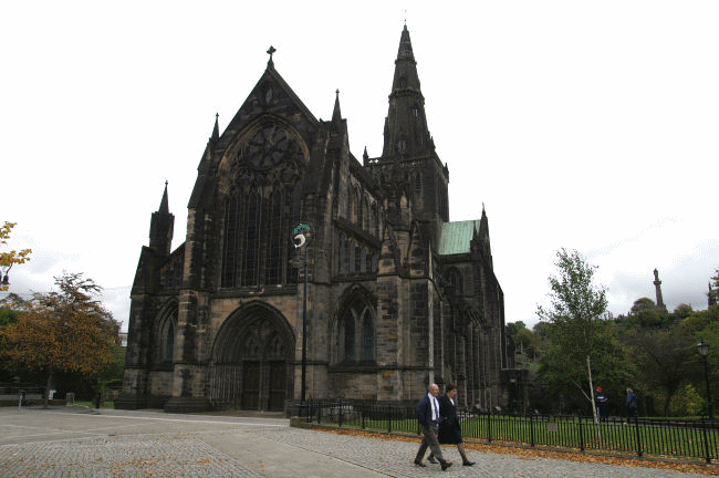 Millennium Window, Glasgow Cathedral — full view