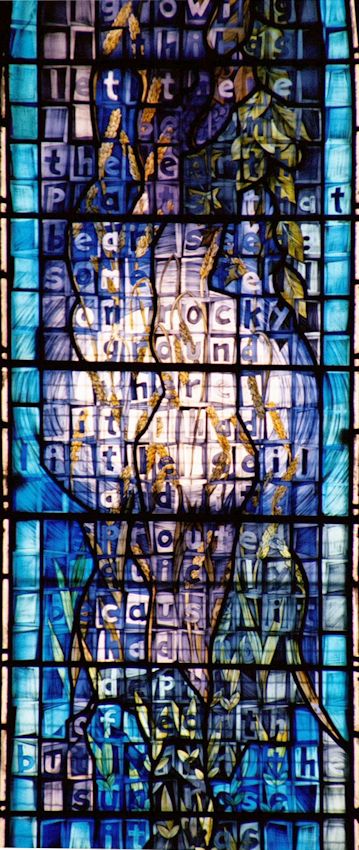 Mustard seed and birds detail