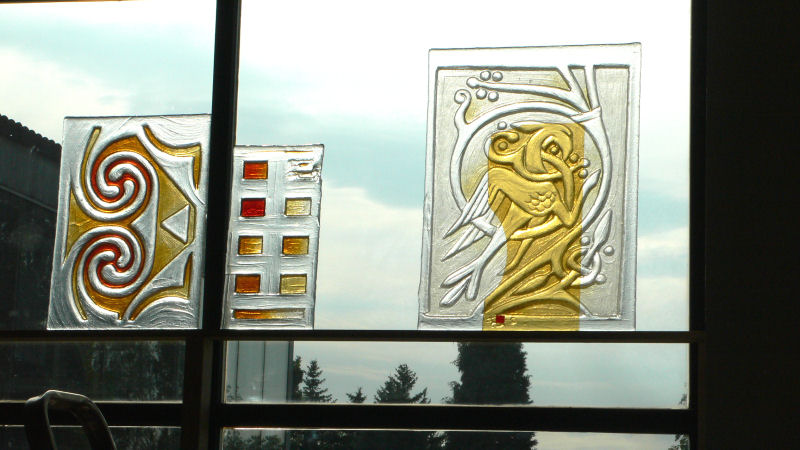 Early Bullseye frit colour samples presented to Glenmorangie