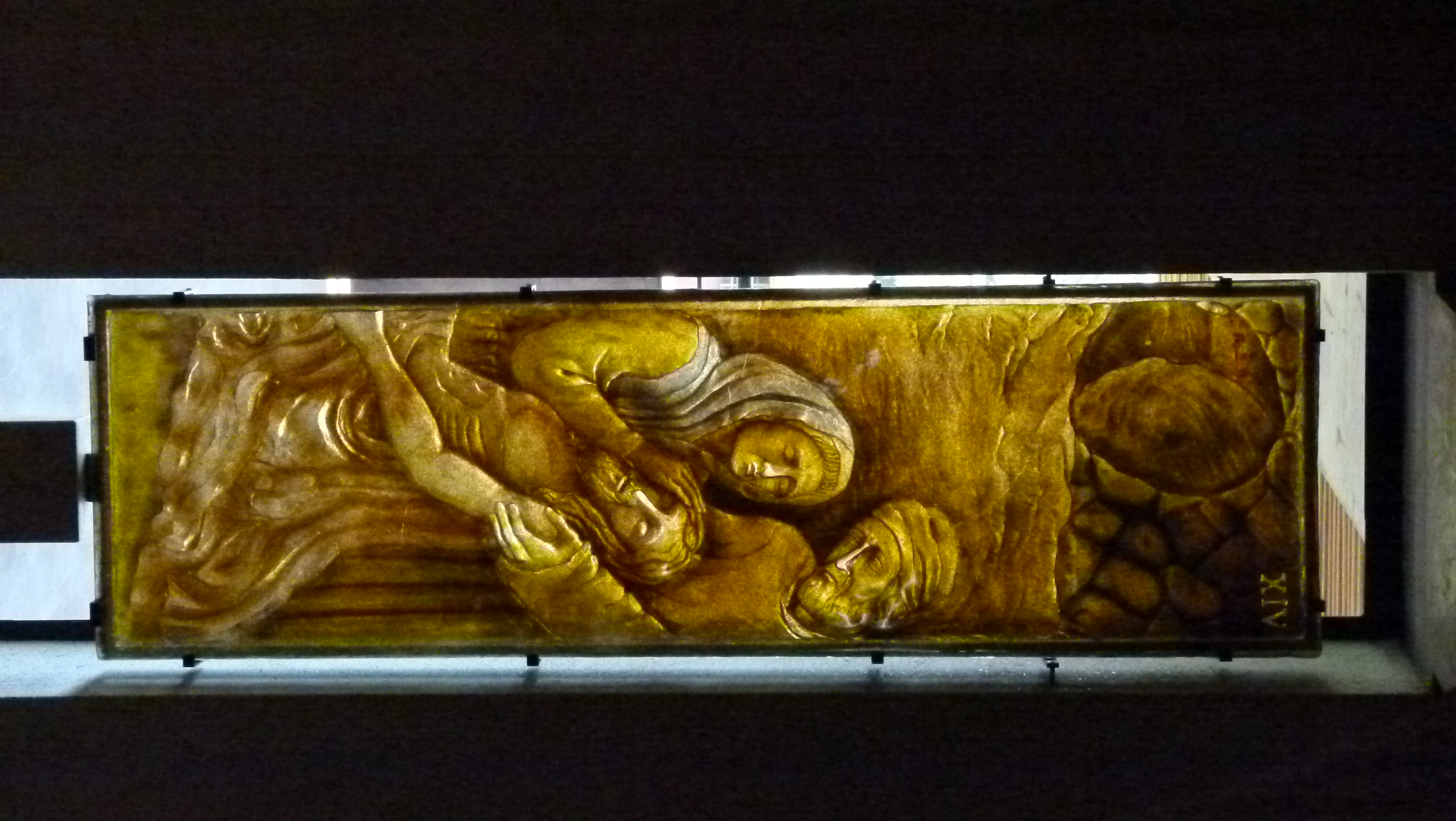 Stations of the Cross, panel 17