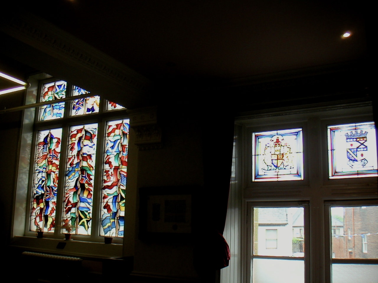 Interior of the room, Lesser Town Hall, Lockerbie