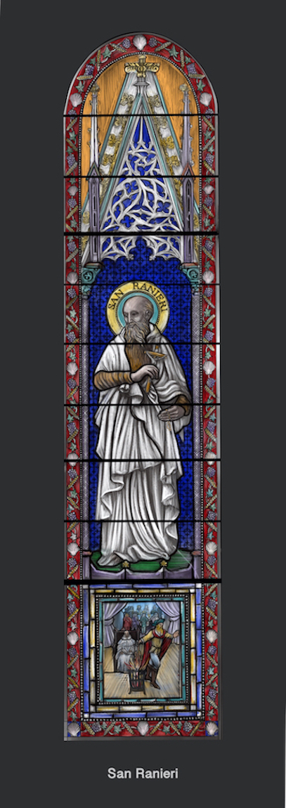 San Ranieri — competition design for Baptistry of Pisa