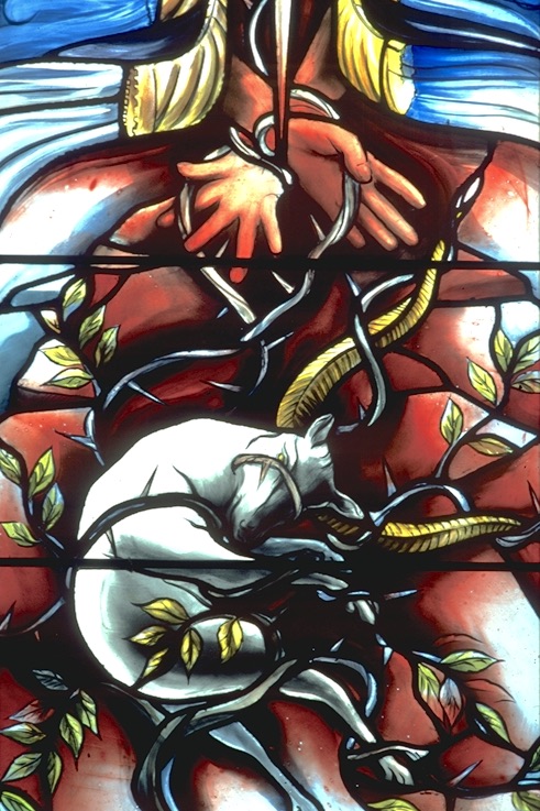 Rosh Hashanah window — Queens Park Synagogue Glasgow