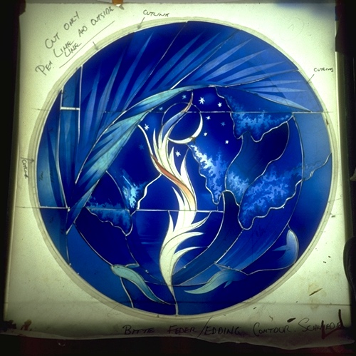 Rosh Chodesh — making of the window