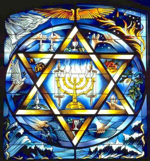 Research and design drawings for the Queens Park Synagogue windows
